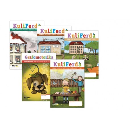 Digi KuliFerda 5v1 – Interaktivní sada pro předškoláky – 2025-2026 + Pracovní sešity