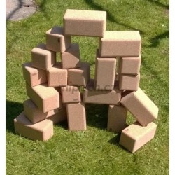 Korková stavebnice Big Block 56 ks XXL