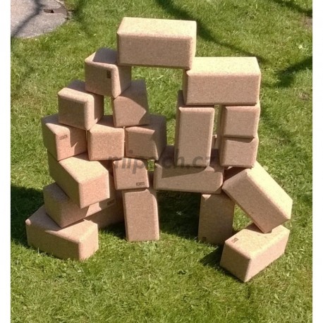 Korková stavebnice Big Block 56 ks XXL
