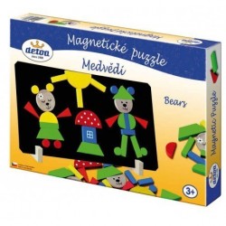 Medvědi magnetické puzzle