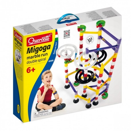 Quercetti Migoga Marble Run Double Spiral