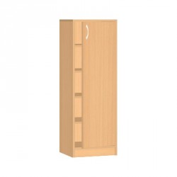 Safety skříňka s dvířky - 40x121x45 cm