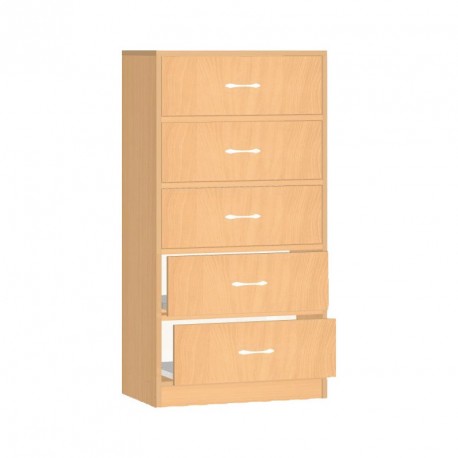 Safety skříňka se zásuvkami - 60x121x45 cm
