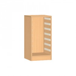 Skříňka na plastové boxy - 36x76 cm