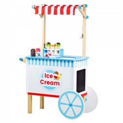 Zmrzlinový vozík + 17 ks příslušenství