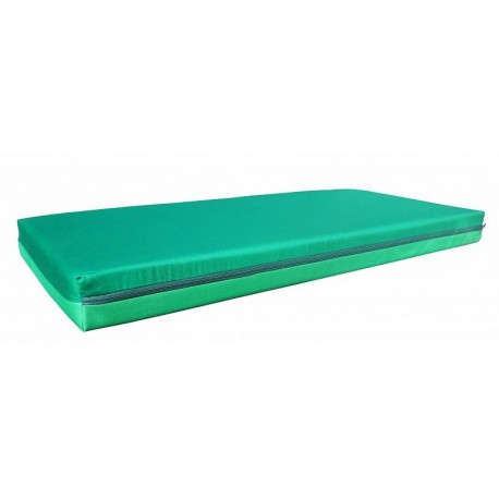 Odpočinková matrace molitanová zelená, 60x130x10 cm