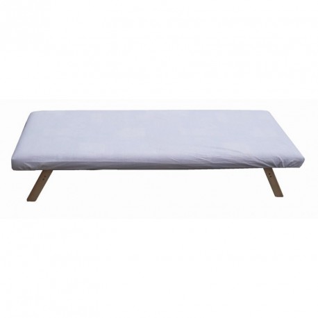 Nepropustné prostěradlo na matraci o rozměru 140 x 60 x 8-10 cm - bílé